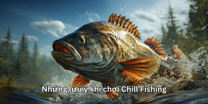 Lưu ý khi chơi Chill Fishing